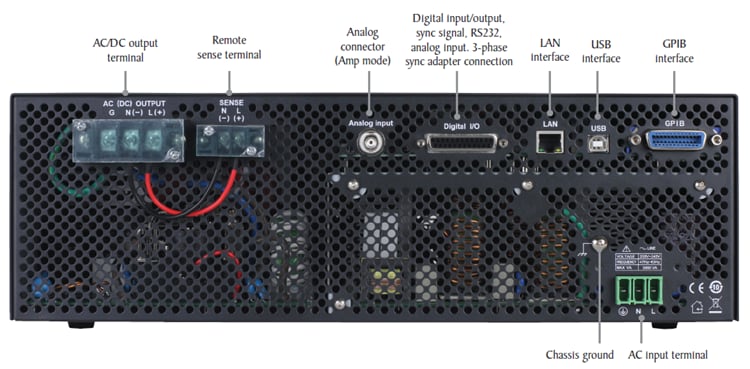 B&K Precision 9830B Programmable AC Power Sources